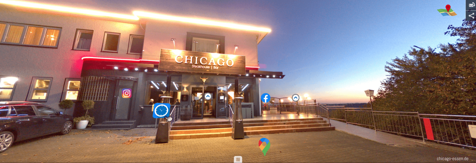 360-Grad-Tour Steakhouse Chicago